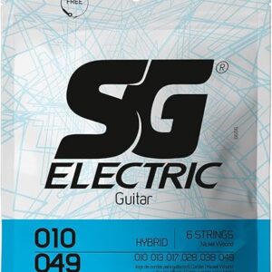 Encordoamento SG 010 Níquel para Guitarra