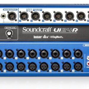 Mesa de Som Digital UI24R Preta Soundcraft